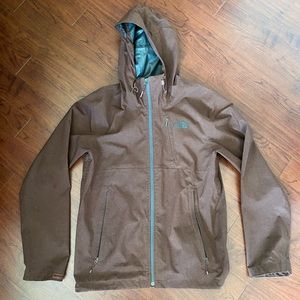 The North Face Burgundy / Maroon Dryvent Shell Jacket - Men’s Small